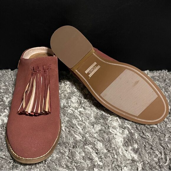 NIB TOMS Leila Tassel Mules - Picture 7 of 8